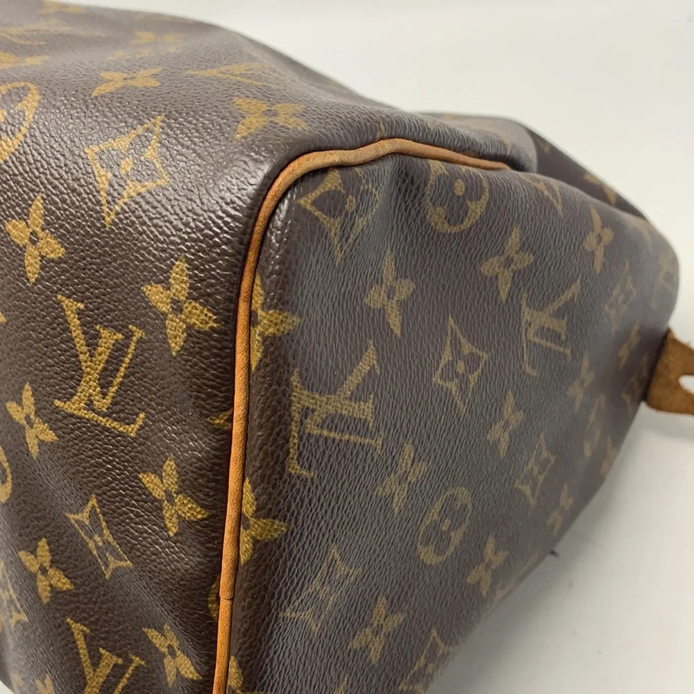 authentic Louis Vuitton Hand Bag Speedy 30 tote bag